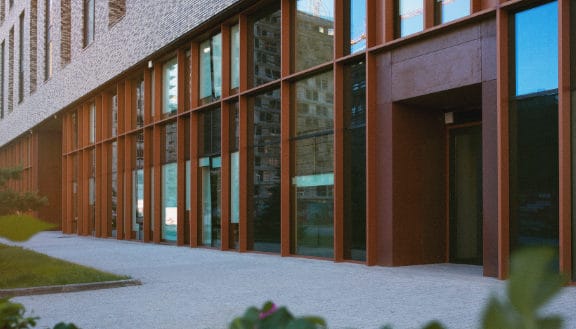 Exterior office building