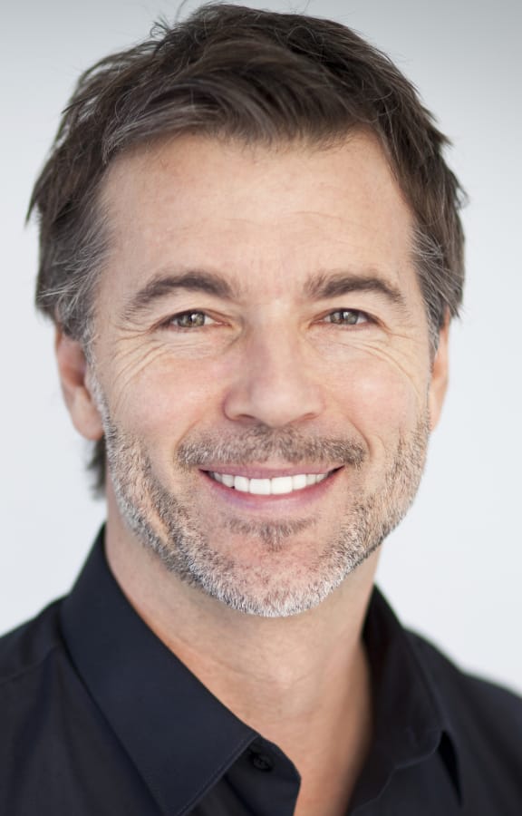 Mature man with a handsome smile